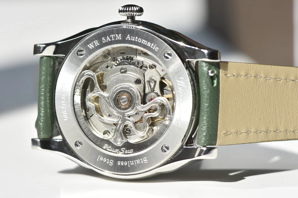 HuaSuo 38mm Lacquered Dial PT5000 Automatic Watch - Image 5