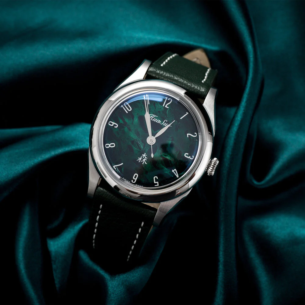 HuaSuo 38mm Lacquered Dial PT5000 Automatic Watch - Image 8