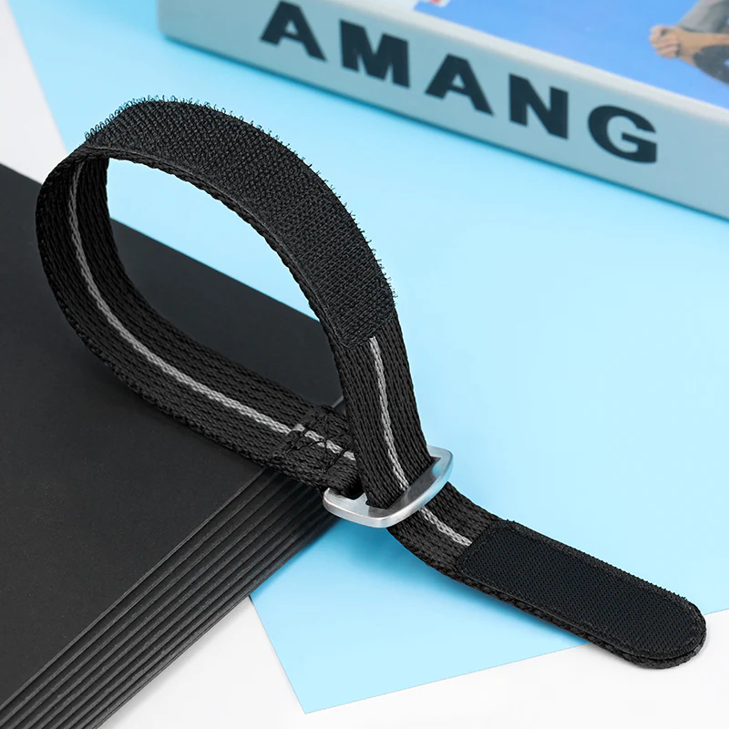 20mm/22mm Soft Nylon Magic Tape Watchband - Image 21