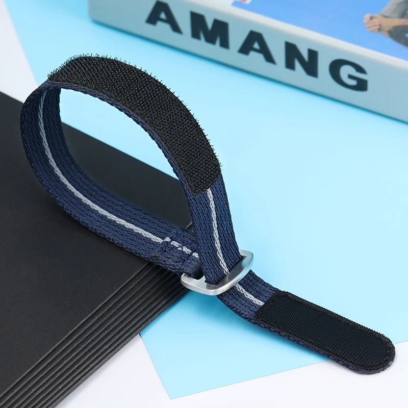 20mm/22mm Soft Nylon Magic Tape Watchband - Image 27