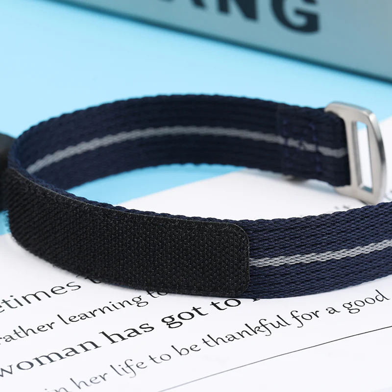 20mm/22mm Soft Nylon Magic Tape Watchband - Image 30