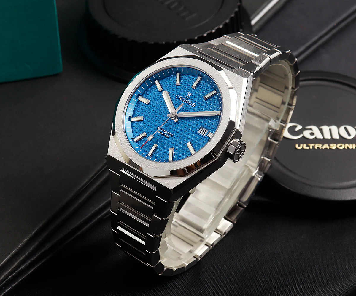 Cronos 39mm Skyline  PT5000 Automatic Men Watch L6028 - Image 6