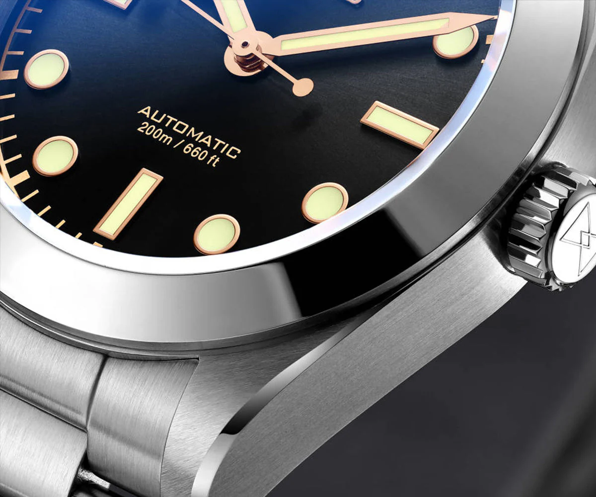 Cronos BB39 PT5000/SW200 Snowflake Automatic Watch L6026-Riveted bracelet - Image 14