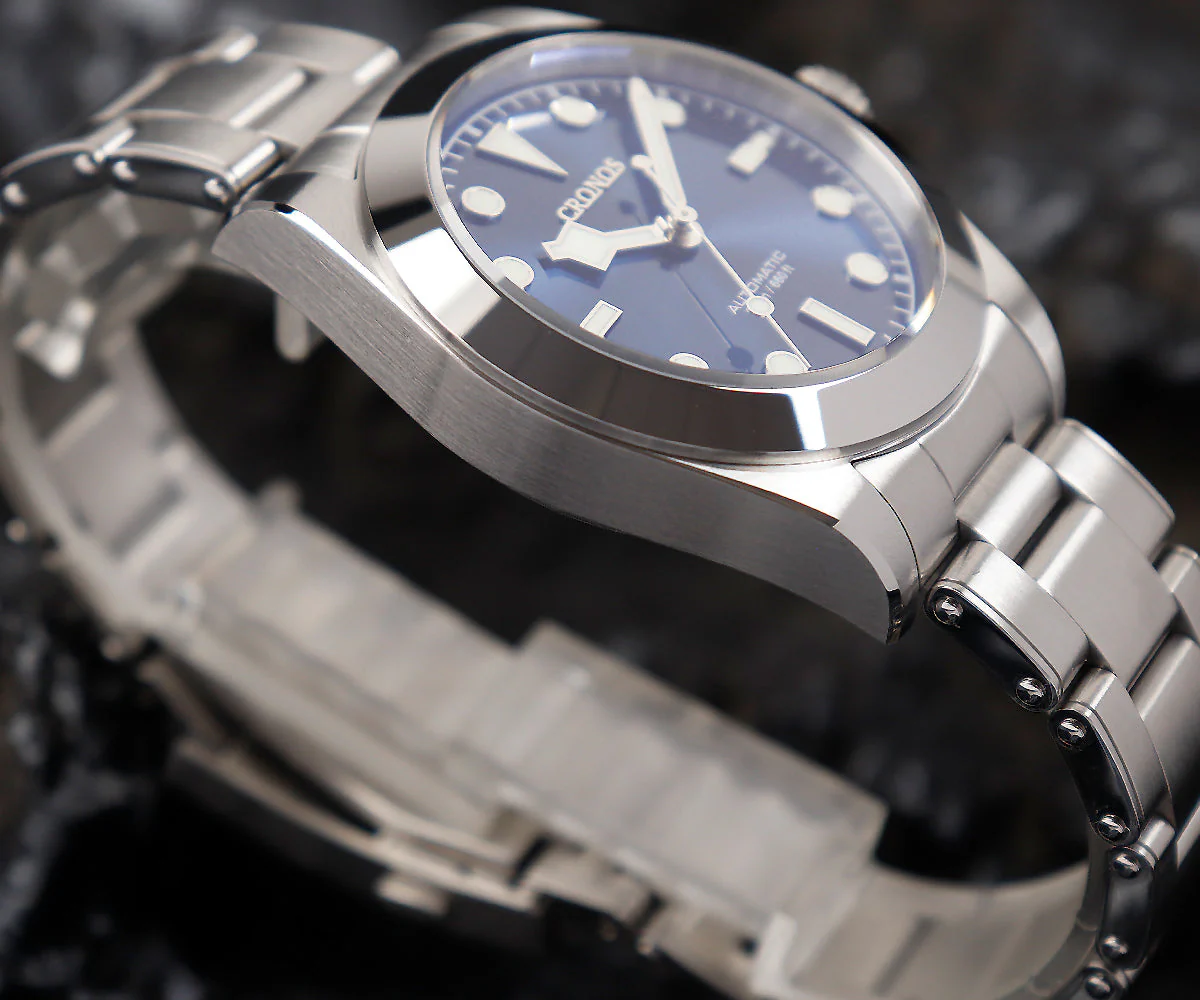 Cronos BB39 PT5000/SW200 Snowflake Automatic Watch L6026-Riveted bracelet - Image 19