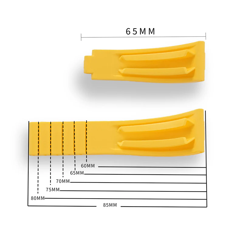 ★New Arrivals★Cut-to-Size TPU Rubber Watch Strap - Image 30