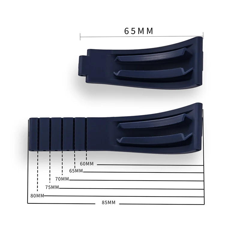 ★New Arrivals★Cut-to-Size TPU Rubber Watch Strap - Image 34