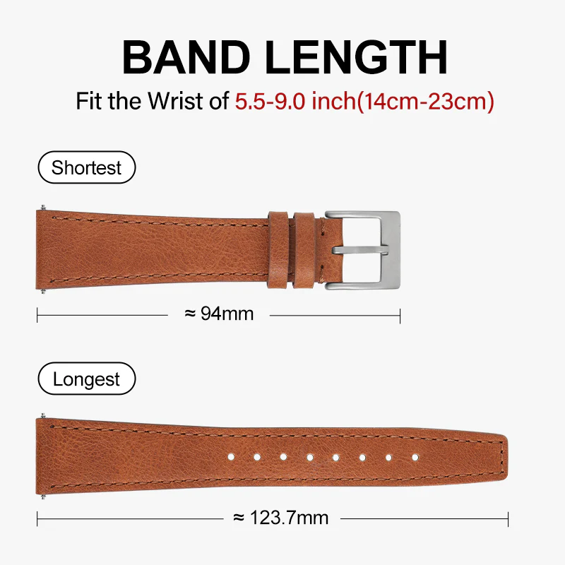 Leather Pilot Watch Band - Image 14