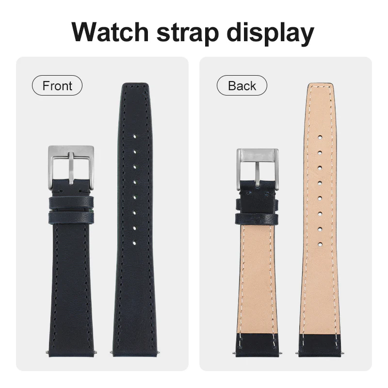 Leather Pilot Watch Band - Image 6