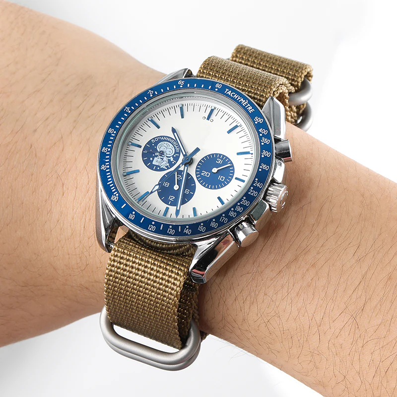 Thick Premium Woven Nylon Military Watch Strap Band - Image 15