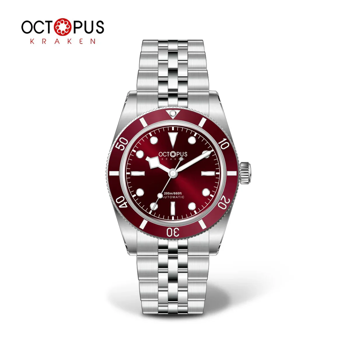 Octopus Kraken 37mm BB54 PT5004 Automatic Men Watch OCT025 - Image 22