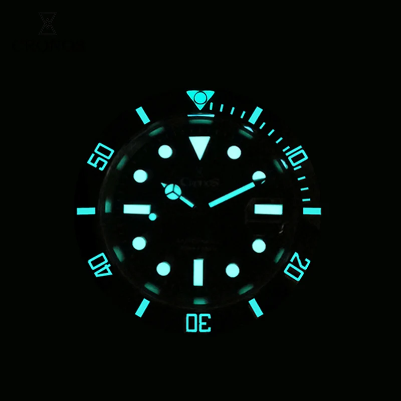 Cronos Sub Diver Luxury Dive Watch SW200 Movement L6005 - Image 7
