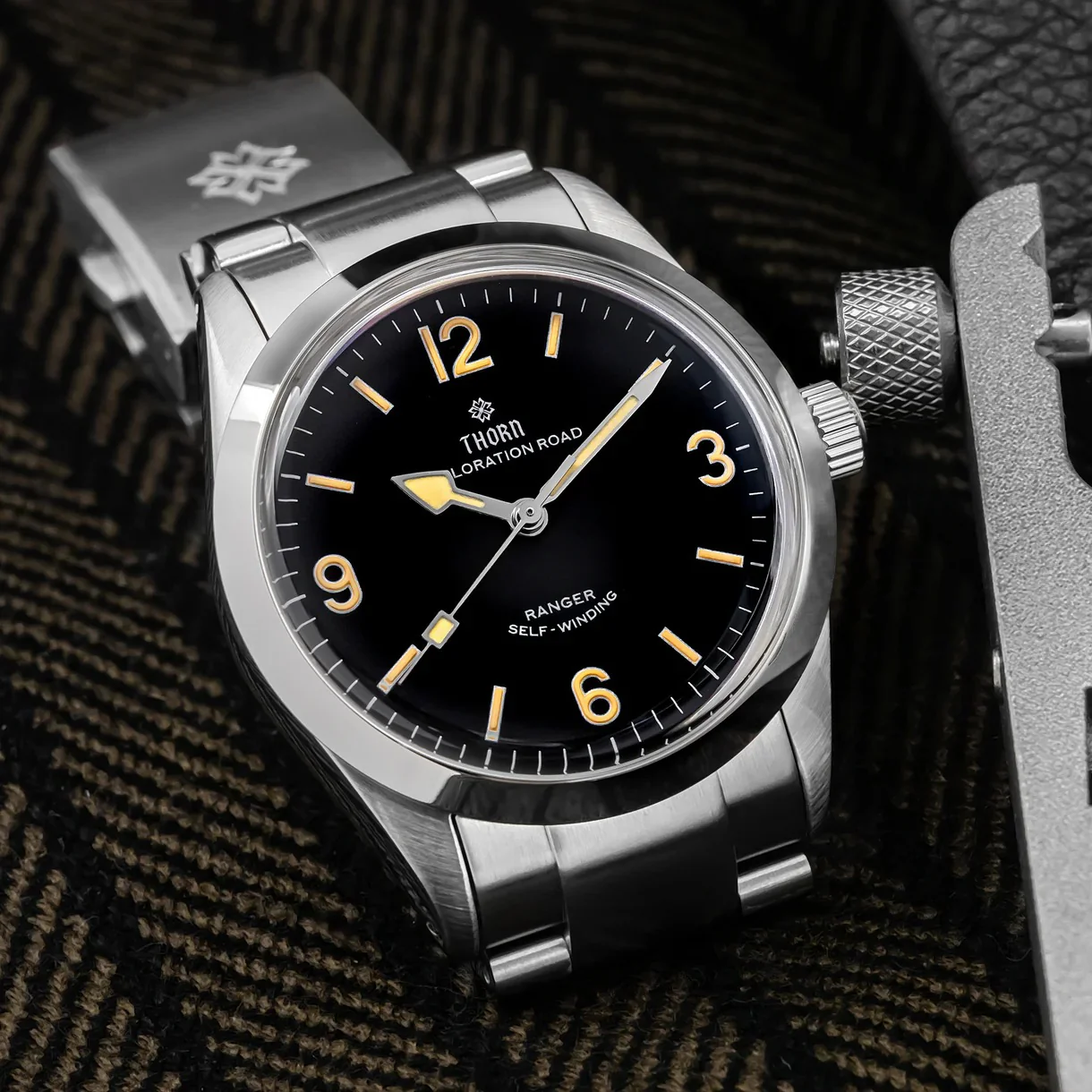 Thorn 34mm Vintage Mechanical Watch T003 - Image 13