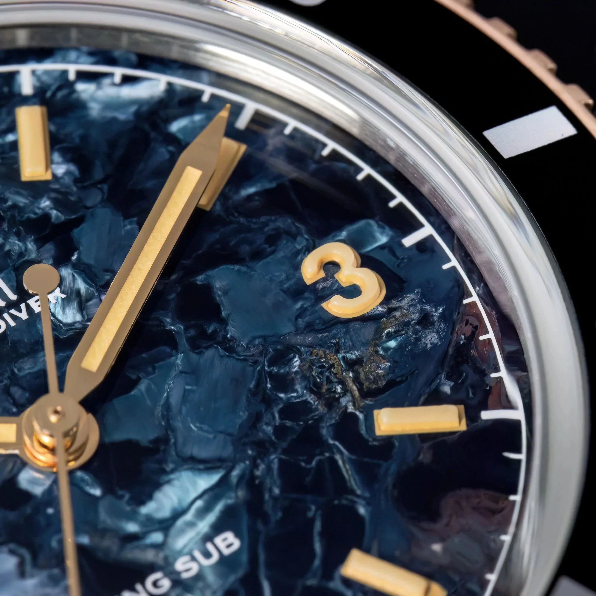 Thorn 37mm SW200 Automatic Dive Watch T027 Pietersite Dial - Image 3