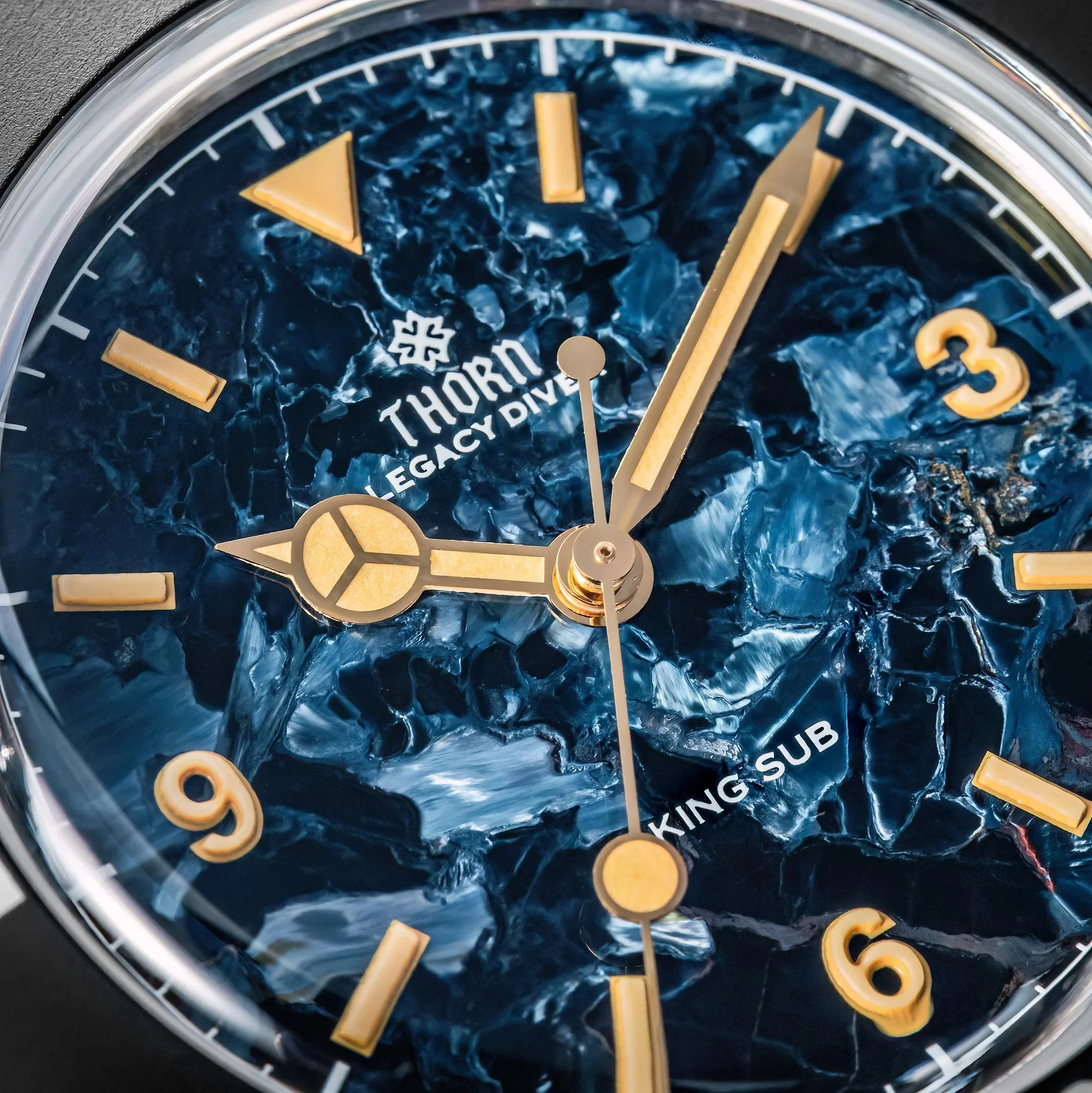 Thorn 37mm SW200 Automatic Dive Watch T027 Pietersite Dial - Image 4