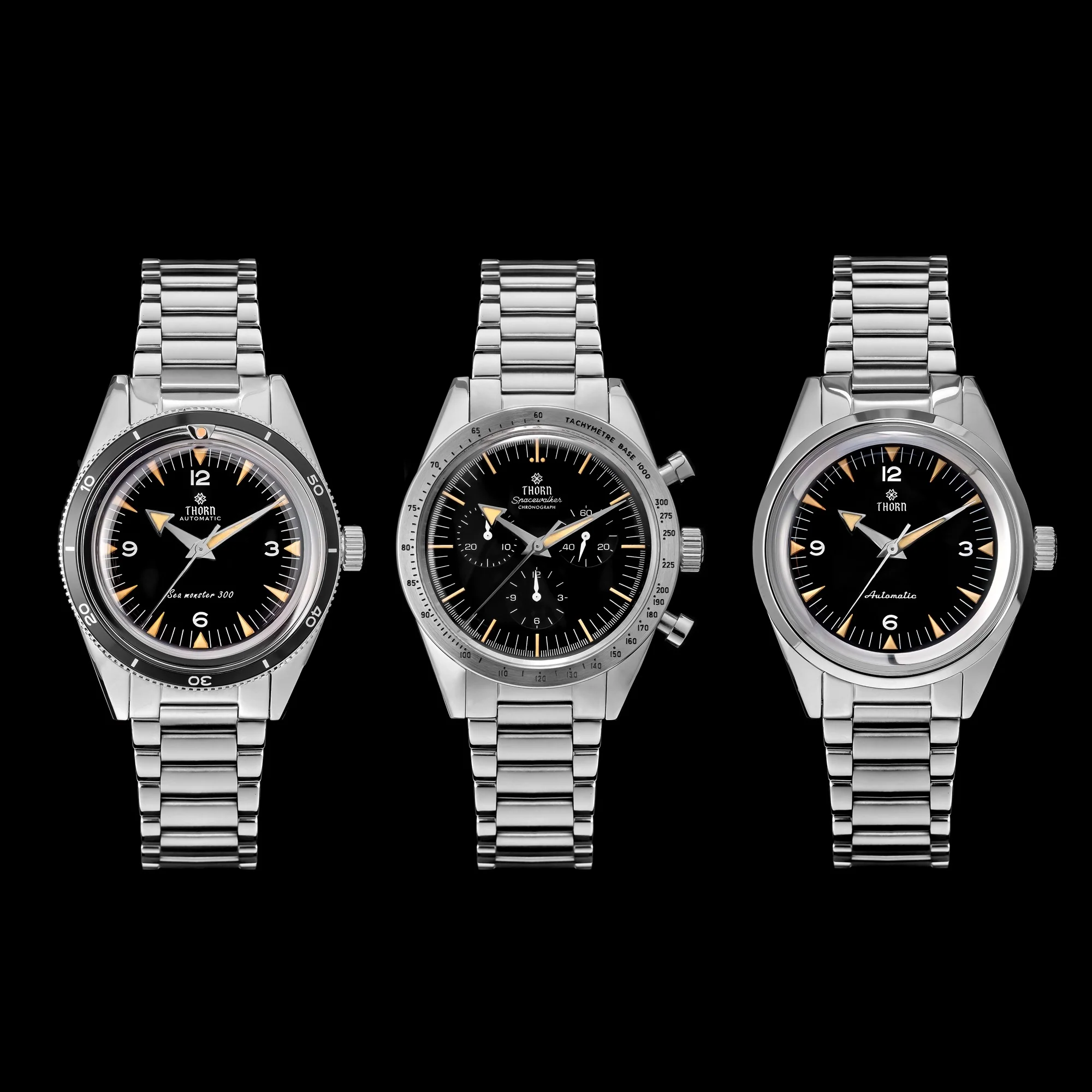 THORN 38mm Automatic Watch 1950s Tribute Collection T026 - Image 31