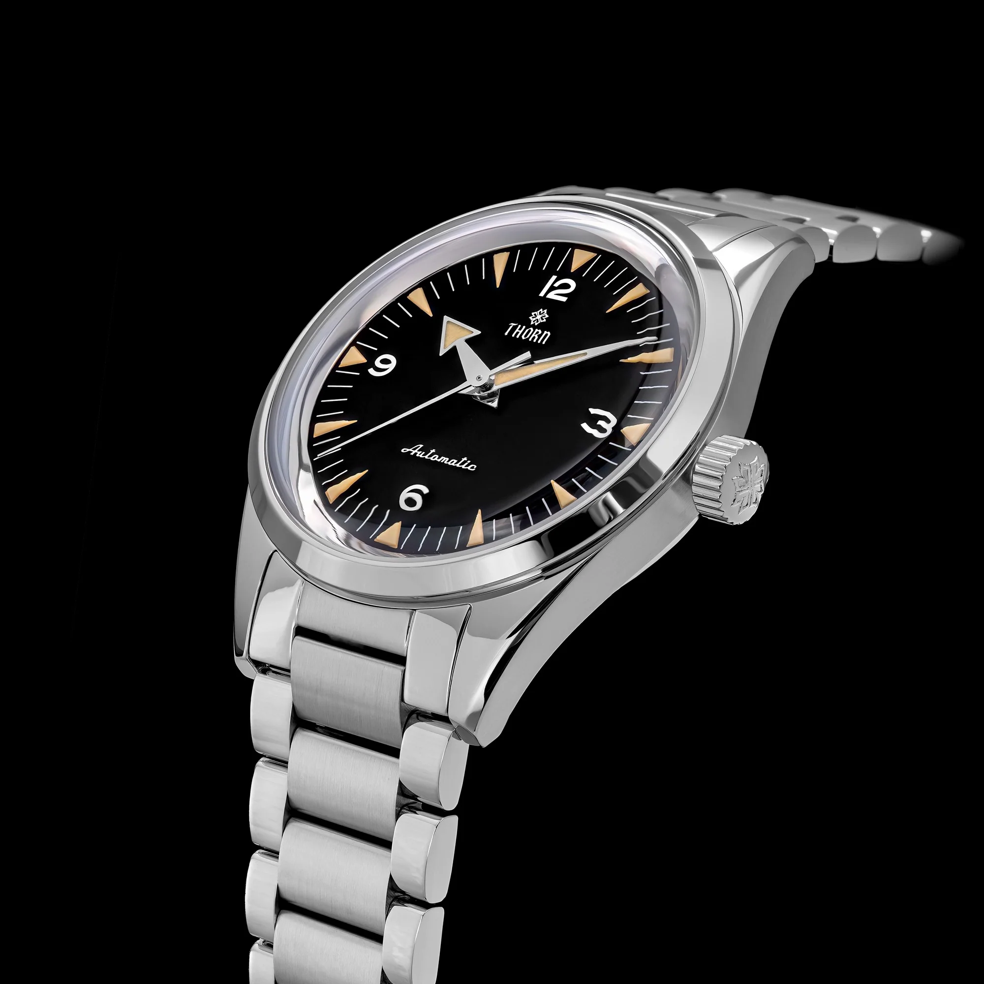THORN 38mm Automatic Watch 1950s Tribute Collection T026 - Image 33
