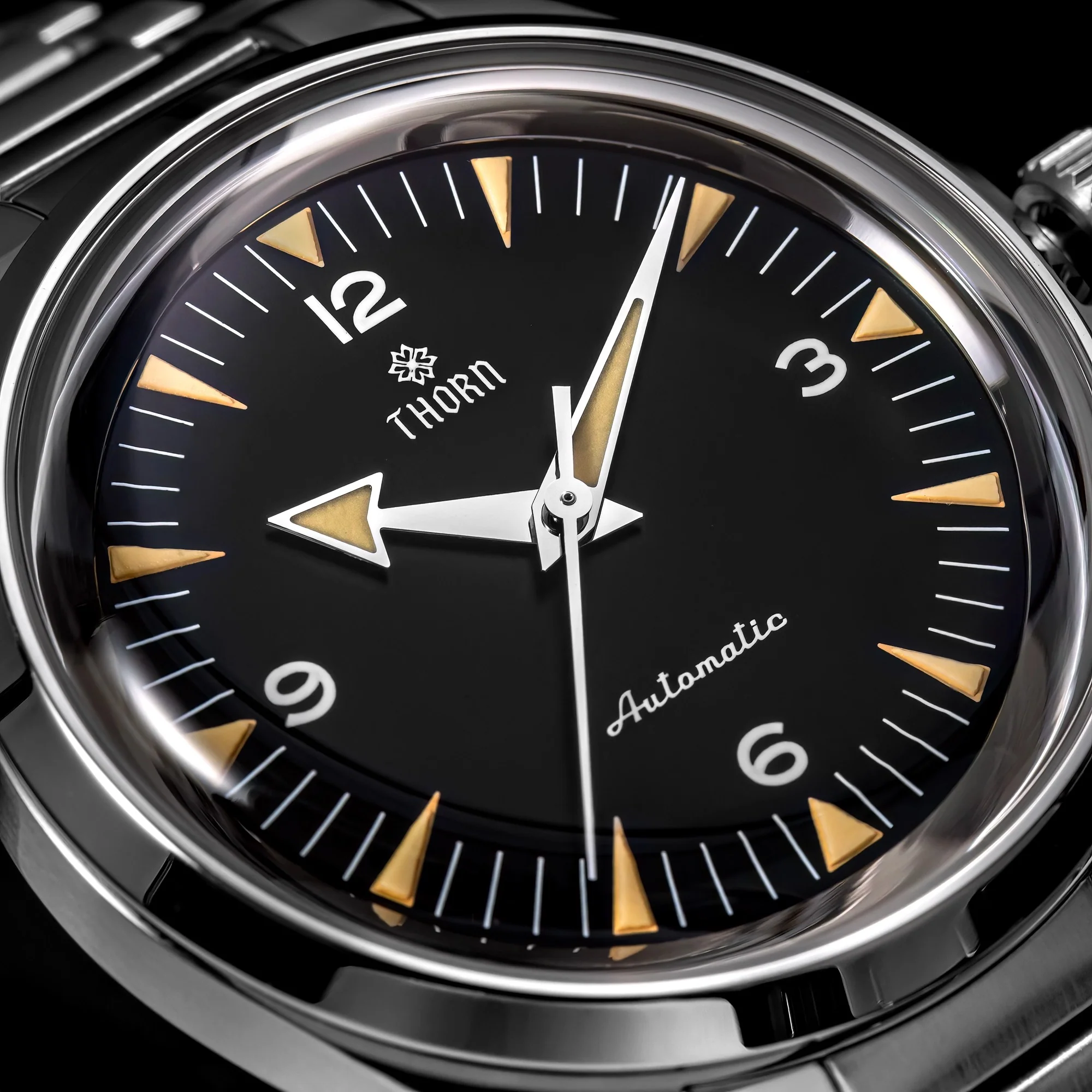 THORN 38mm Automatic Watch 1950s Tribute Collection T026 - Image 37