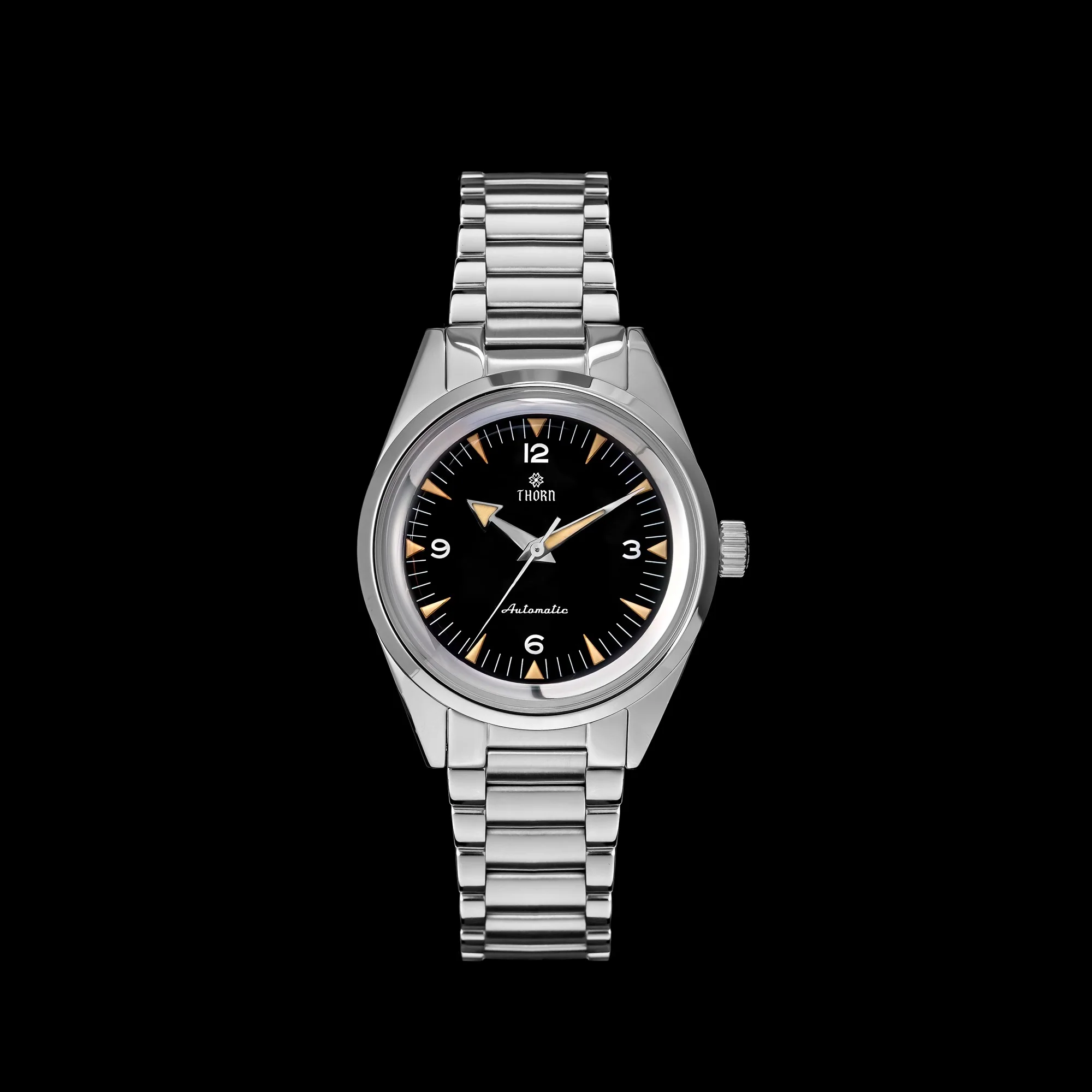 THORN 38mm Automatic Watch 1950s Tribute Collection T026 - Image 4