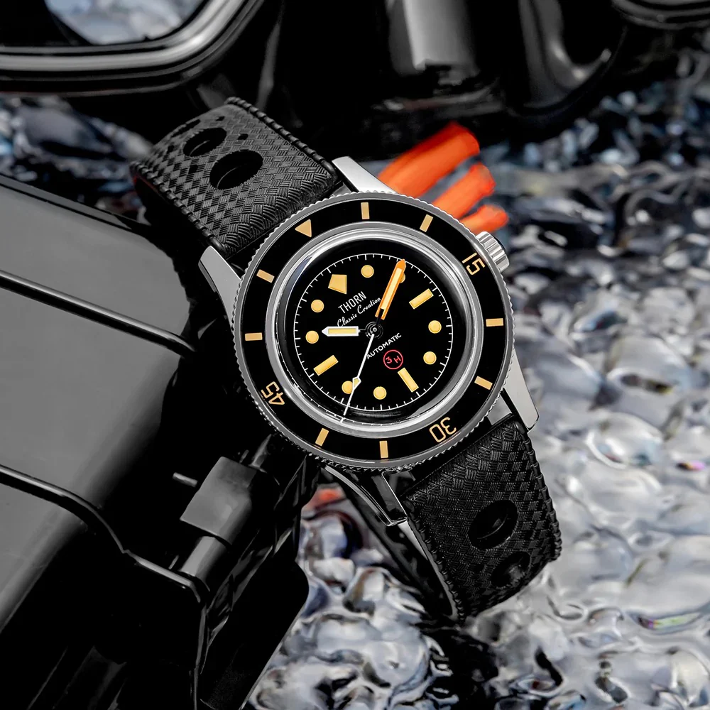 Thorn 38mm Titanium 50-Fathoms Dive Watch - Image 10