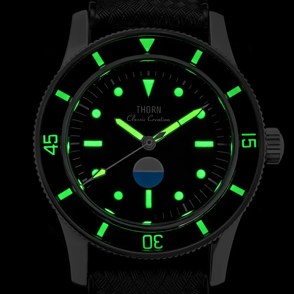 Thorn 38mm Titanium 50-Fathoms Dive Watch - Image 16