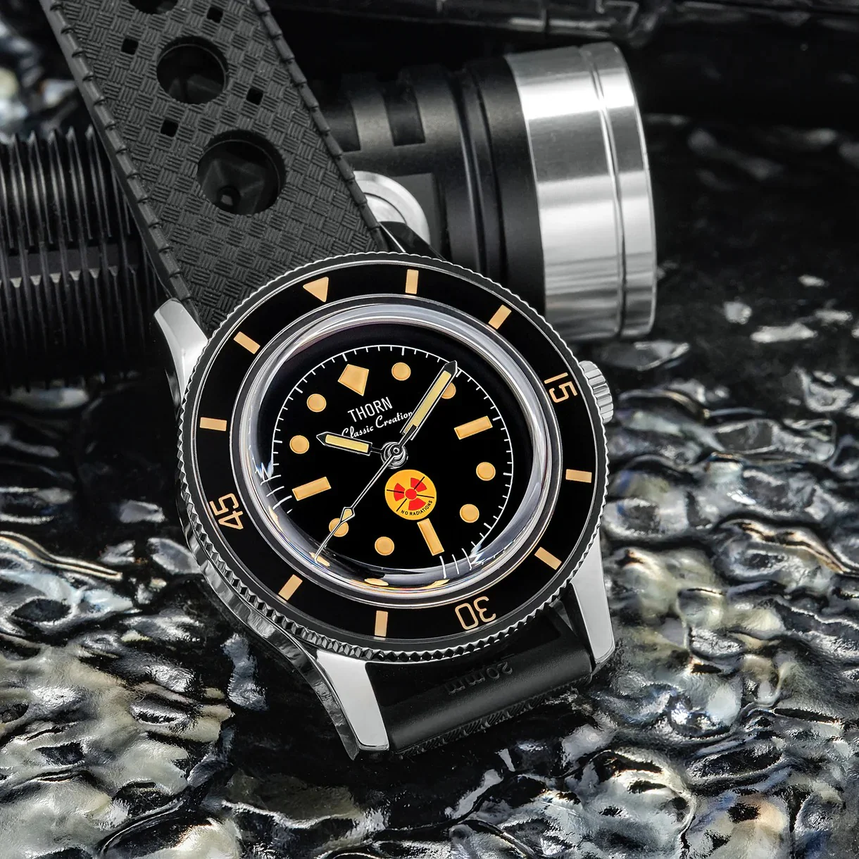 Thorn 38mm Titanium 50-Fathoms Dive Watch - Image 24
