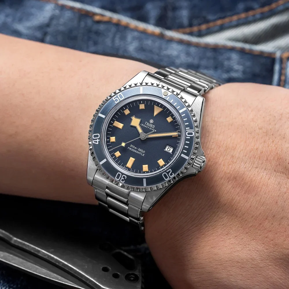 Thorn T023 40mm Vintage Sub Diver Watch V2 - Image 11