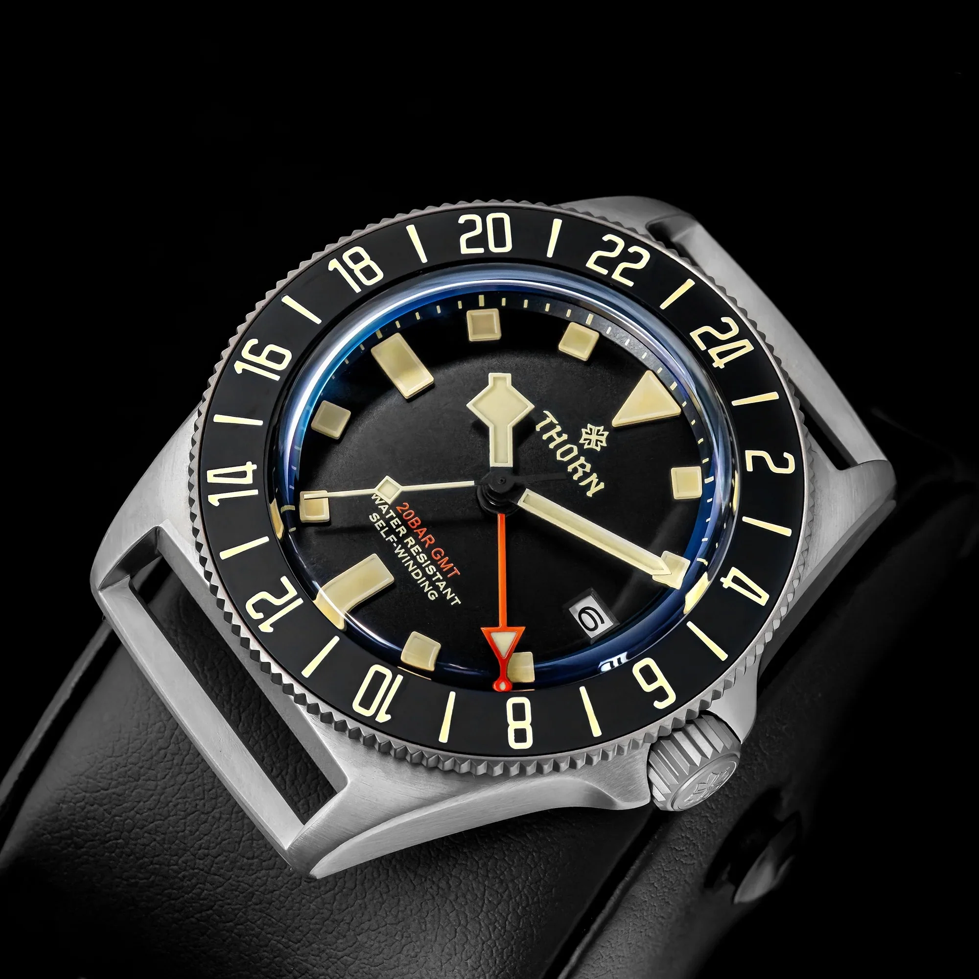 THORN 42mm NH34 GMT Automatic Dive Watch T020 - Image 15