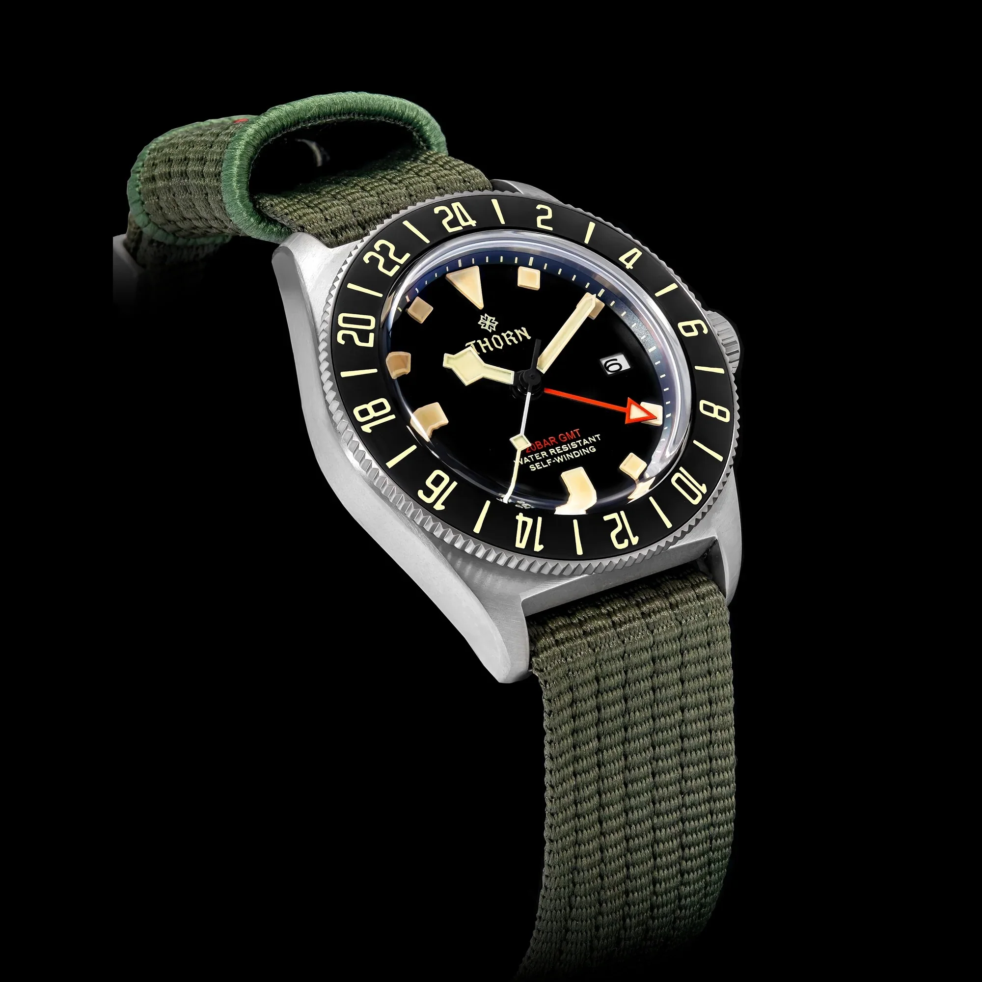 THORN 42mm NH34 GMT Automatic Dive Watch T020 - Image 21