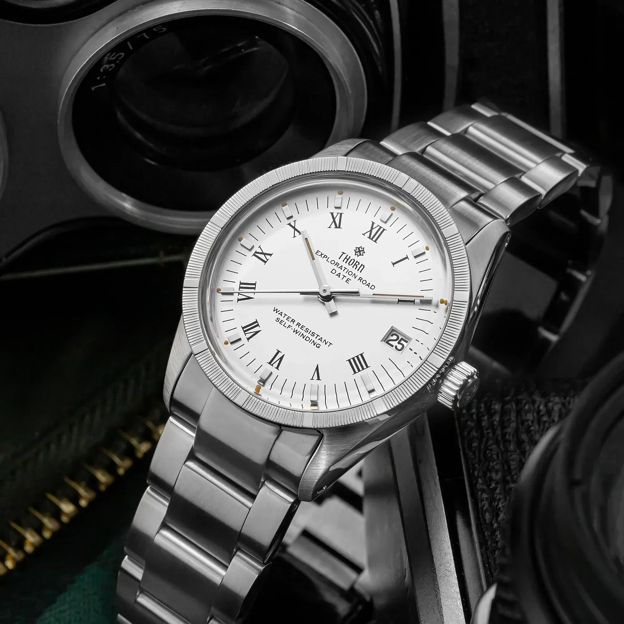 Thorn T004 34mm PT5000 Automatic Dive Watch - Image 9