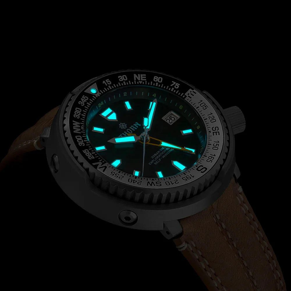 Thorn T012 Titanium NH34 GMT Diver Watch - Image 14
