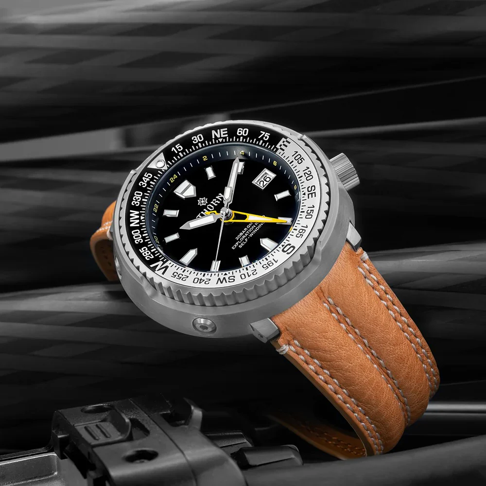 Thorn T012 Titanium NH34 GMT Diver Watch - Image 7