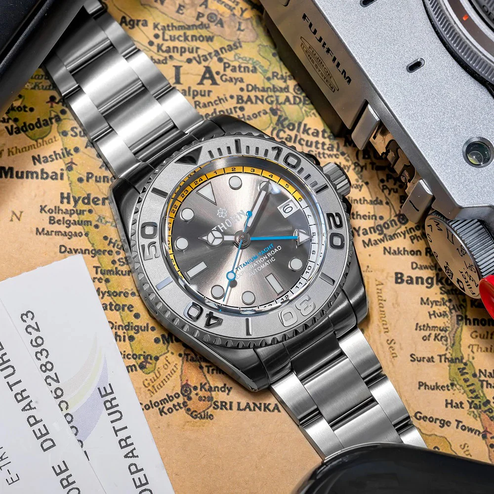 THORN Titanium Helium Valve NH34 GMT Watch - Image 14