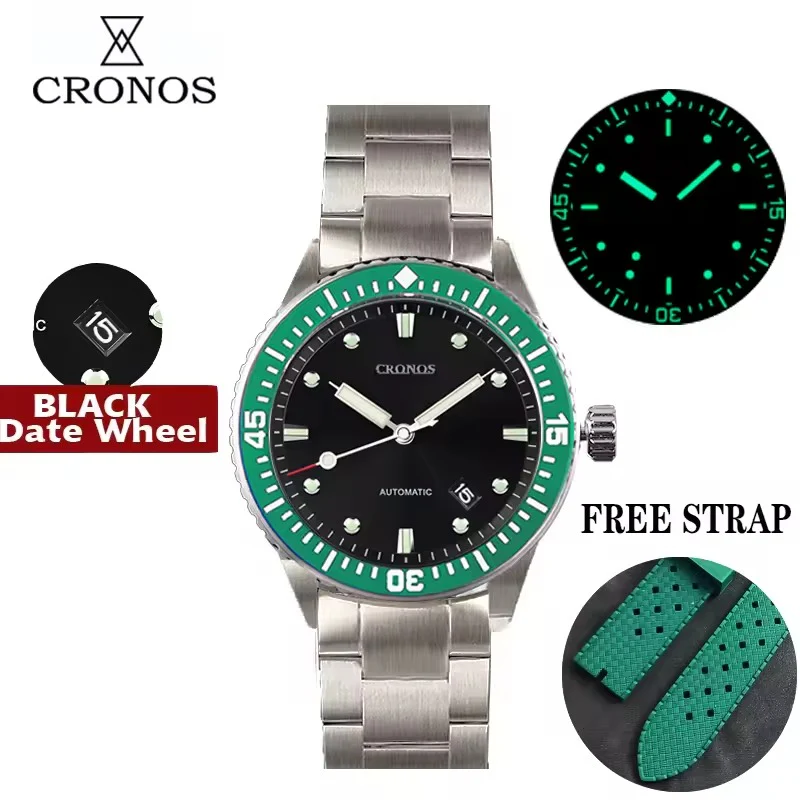 Cronos Daily Men Automatic NH35 Watch L6011M - Image 4