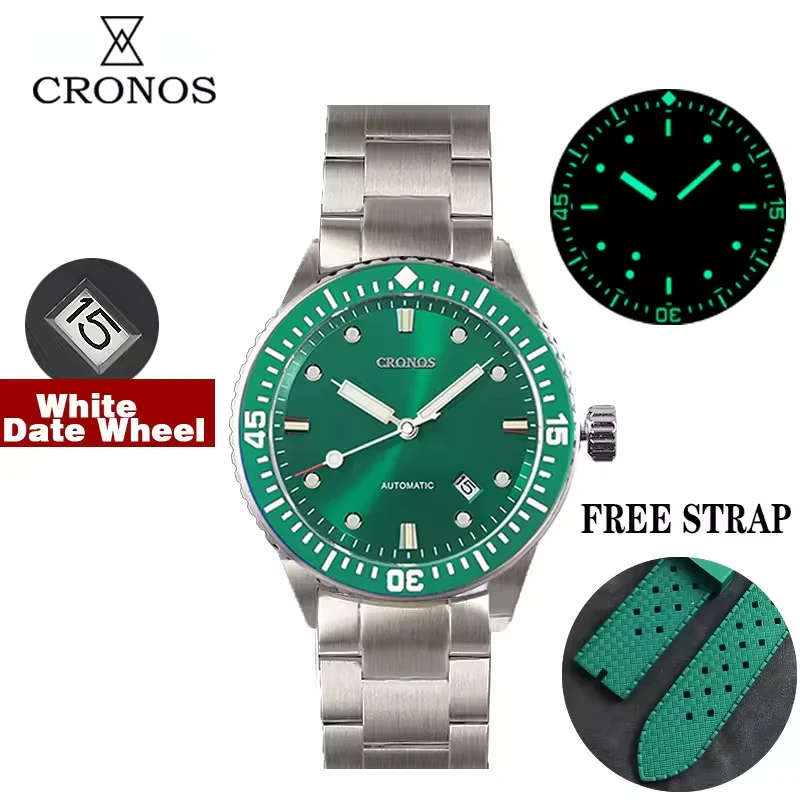 Cronos Daily Men Automatic NH35 Watch L6011M - Image 5