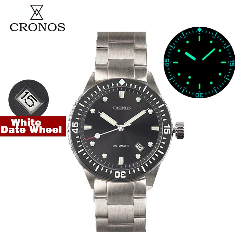 Cronos Daily Men Automatic NH35 Watch L6011M - Image 7