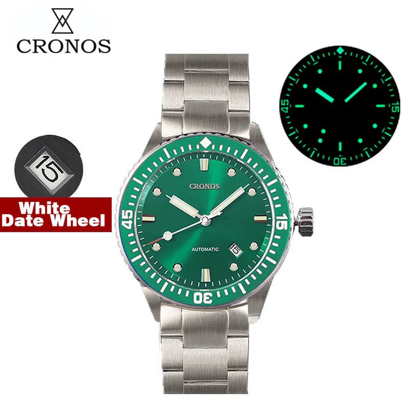 Cronos Daily Men Automatic NH35 Watch L6011M - Image 9