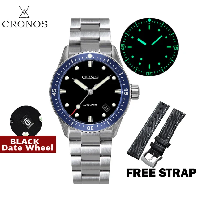 Cronos Daily Men Automatic NH35 Watch L6011M - Image 35