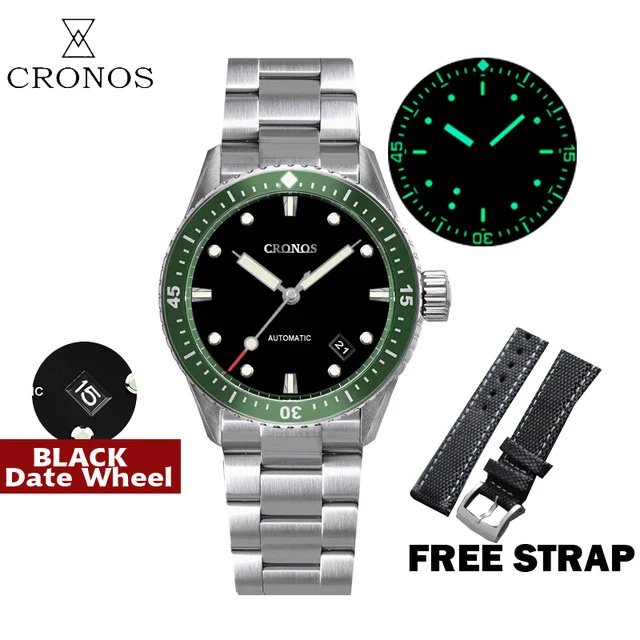 Cronos Daily Men Automatic NH35 Watch L6011M - Image 36