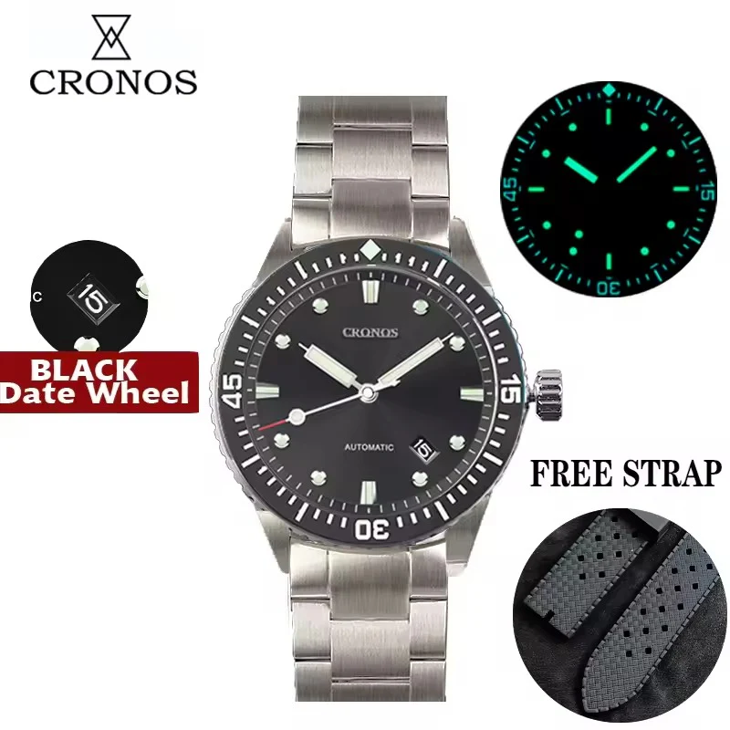 Cronos Daily Men Automatic NH35 Watch L6011M - Image 3