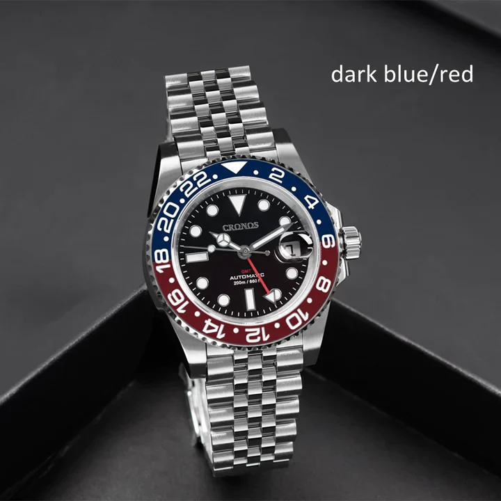 Cronos NH34 GMT Automatic Men Watch L6020M - Image 11