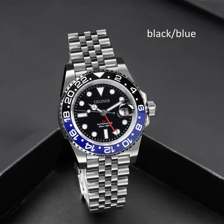 Cronos NH34 GMT Automatic Men Watch L6020M - Image 13