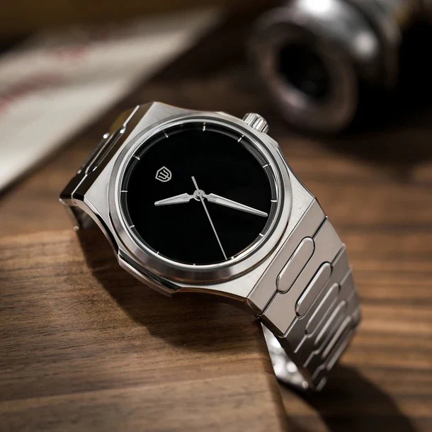 Watchdives Premier WD0016B Square-Block Faceted Dial Original Design - Image 20