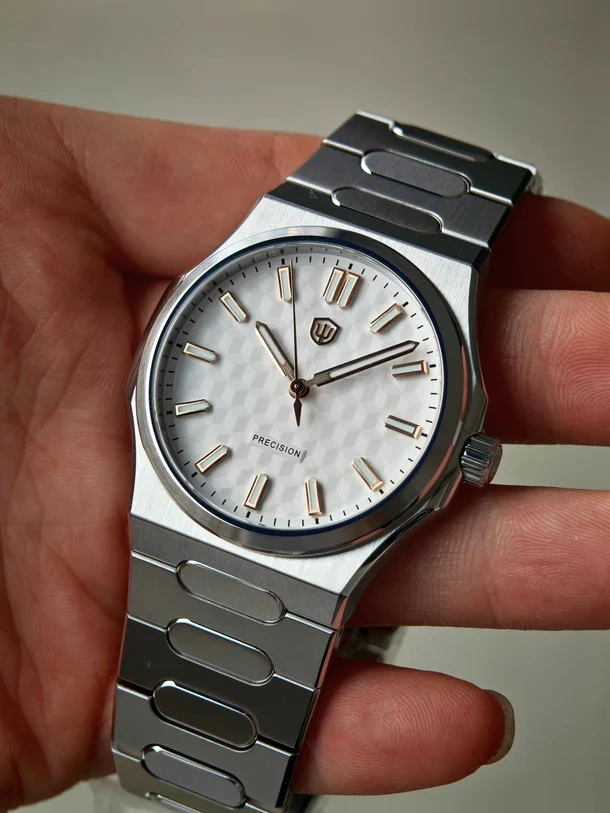 Watchdives Premier WD0016B Square-Block Faceted Dial Original Design - Image 23
