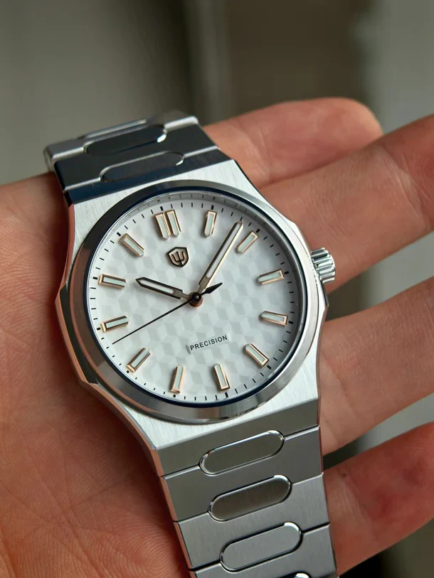 Watchdives Premier WD0016B Square-Block Faceted Dial Original Design - Image 25
